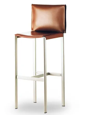 Stoffen barstoel