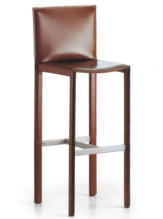 Stoffen barstoel