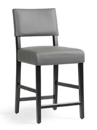 Stoffen barstoel