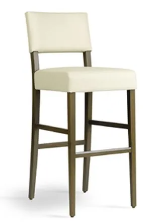 Stoffen barstoel