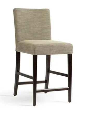Stoffen barstoel