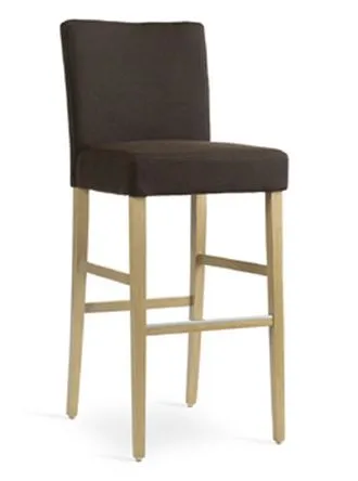 Stoffen barstoel
