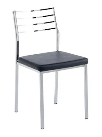 Metalen houten stoelen