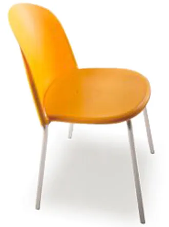 Metalen houten stoelen