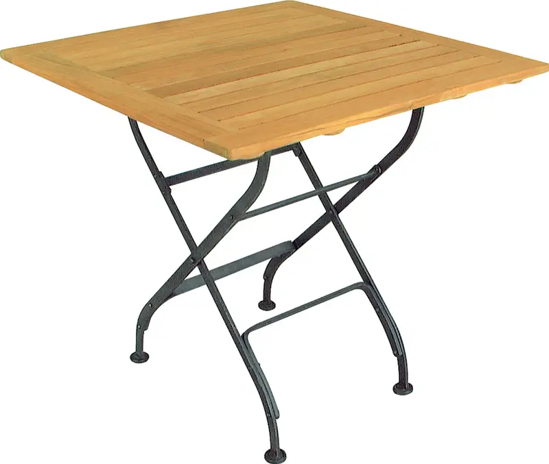 Bijzettafel met ijzeren poten
