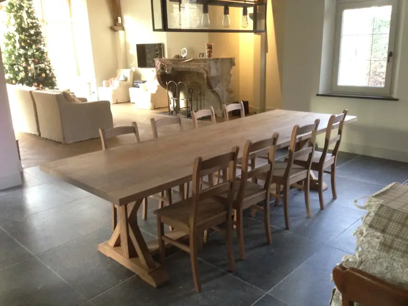 Kloostertafel landelijke stijl