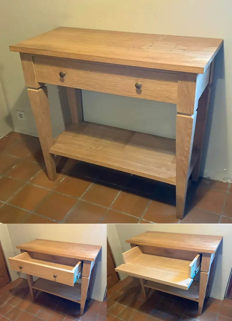 Meubel in massief hout