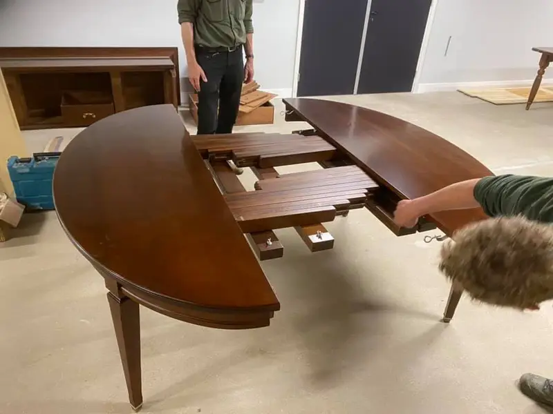 Verlengbare tafel